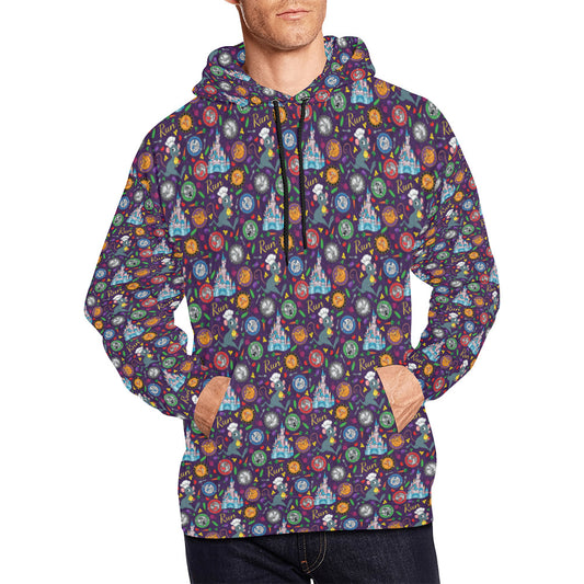 Ratatouille Wine And Dine Race Hoodie for Men