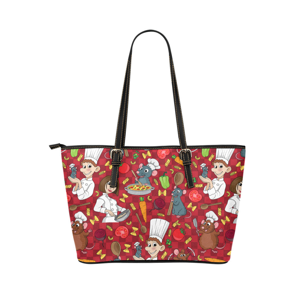 Ratatouille Leather Tote Bag