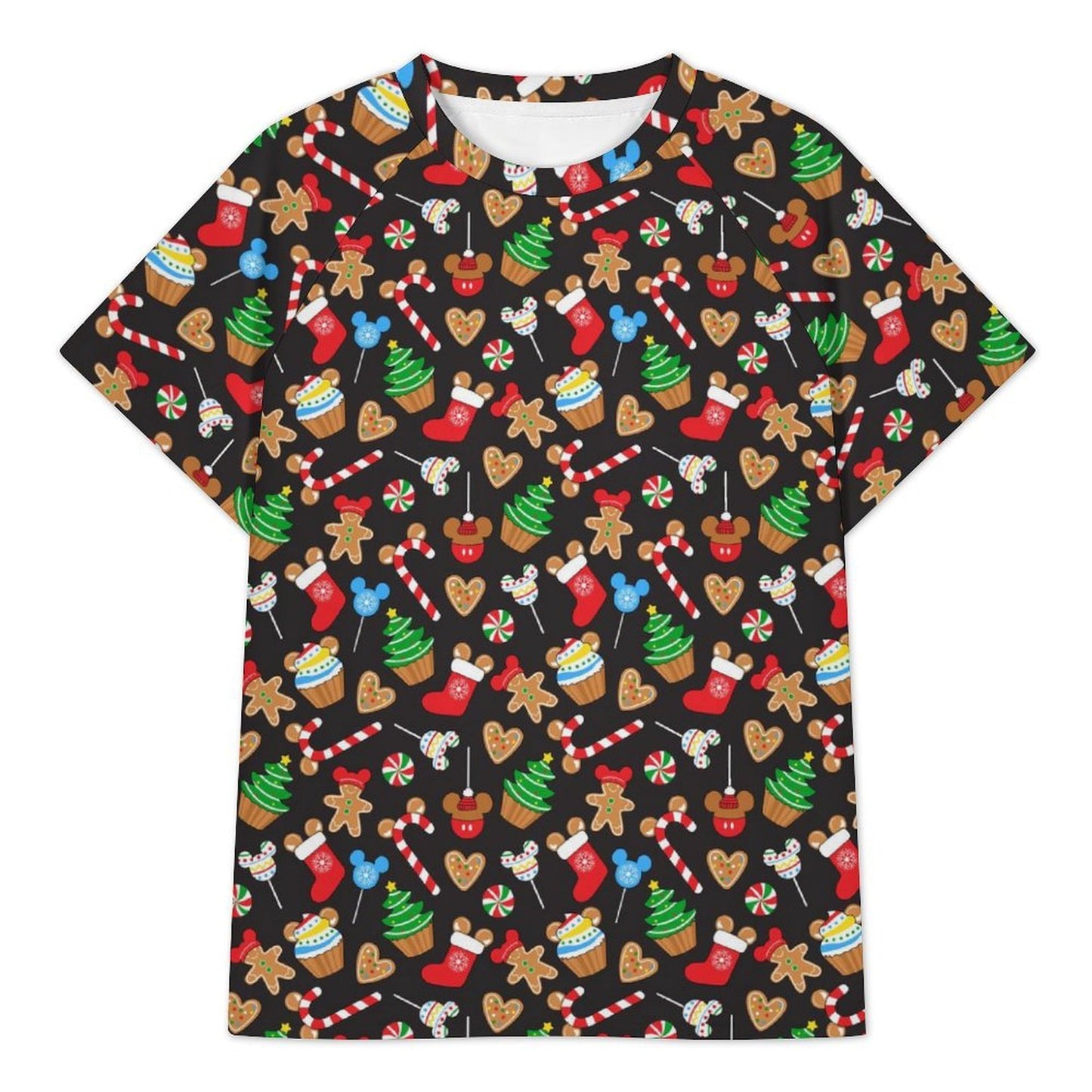 Women's All Over Print Raglan T-Shirt - Ambrie
