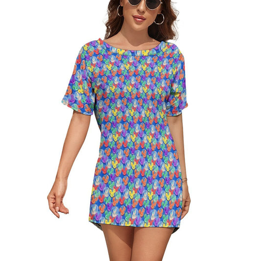 Balloon Collector Dolman Short Sleeve T-Shirt