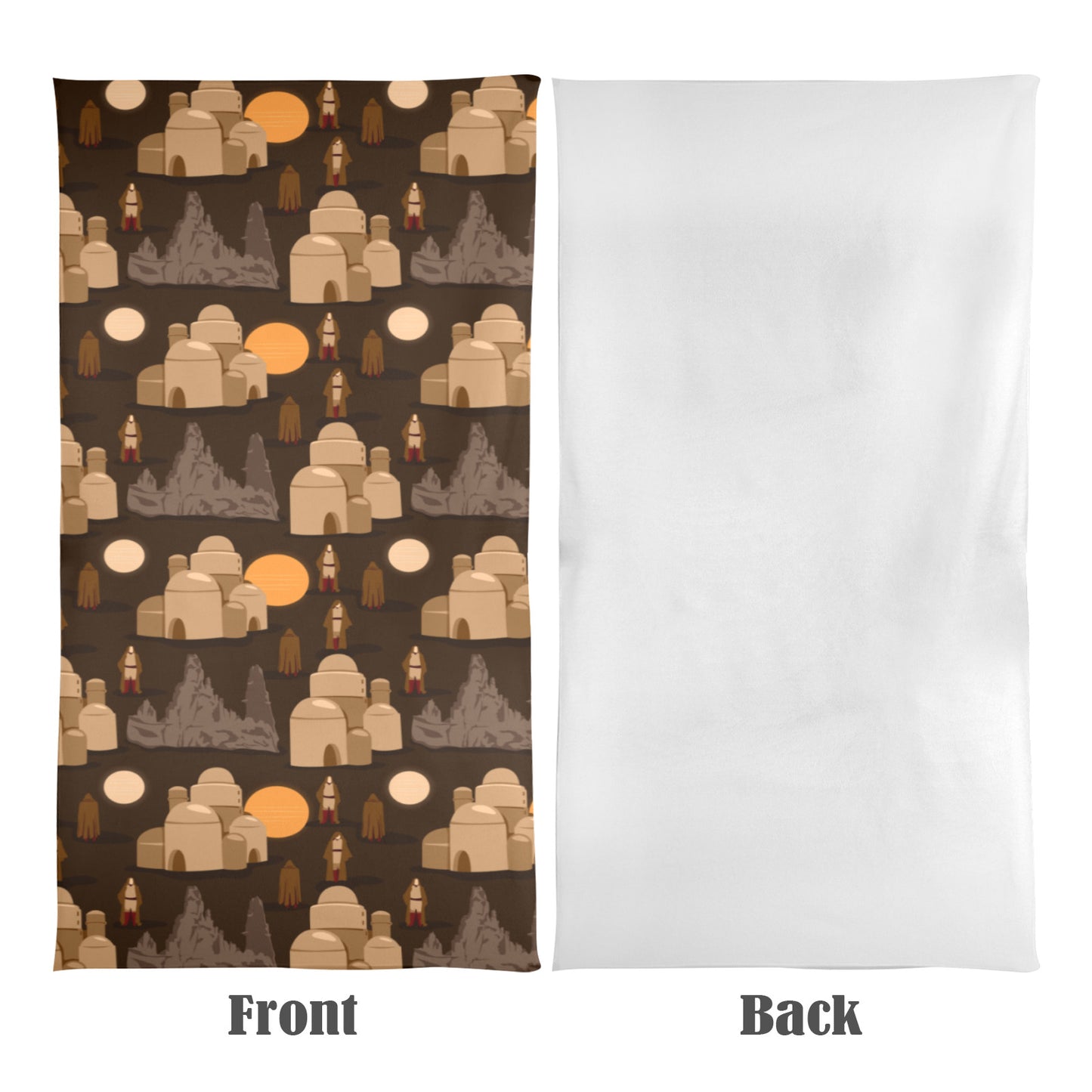 Two Suns Beach Towel