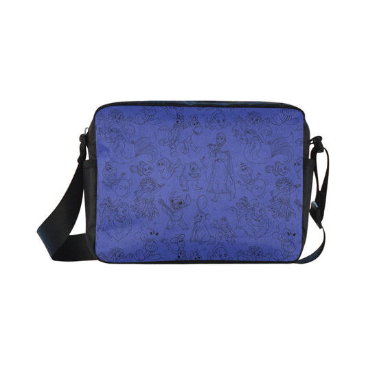 Sketches Classic Cross-body Nylon Bag