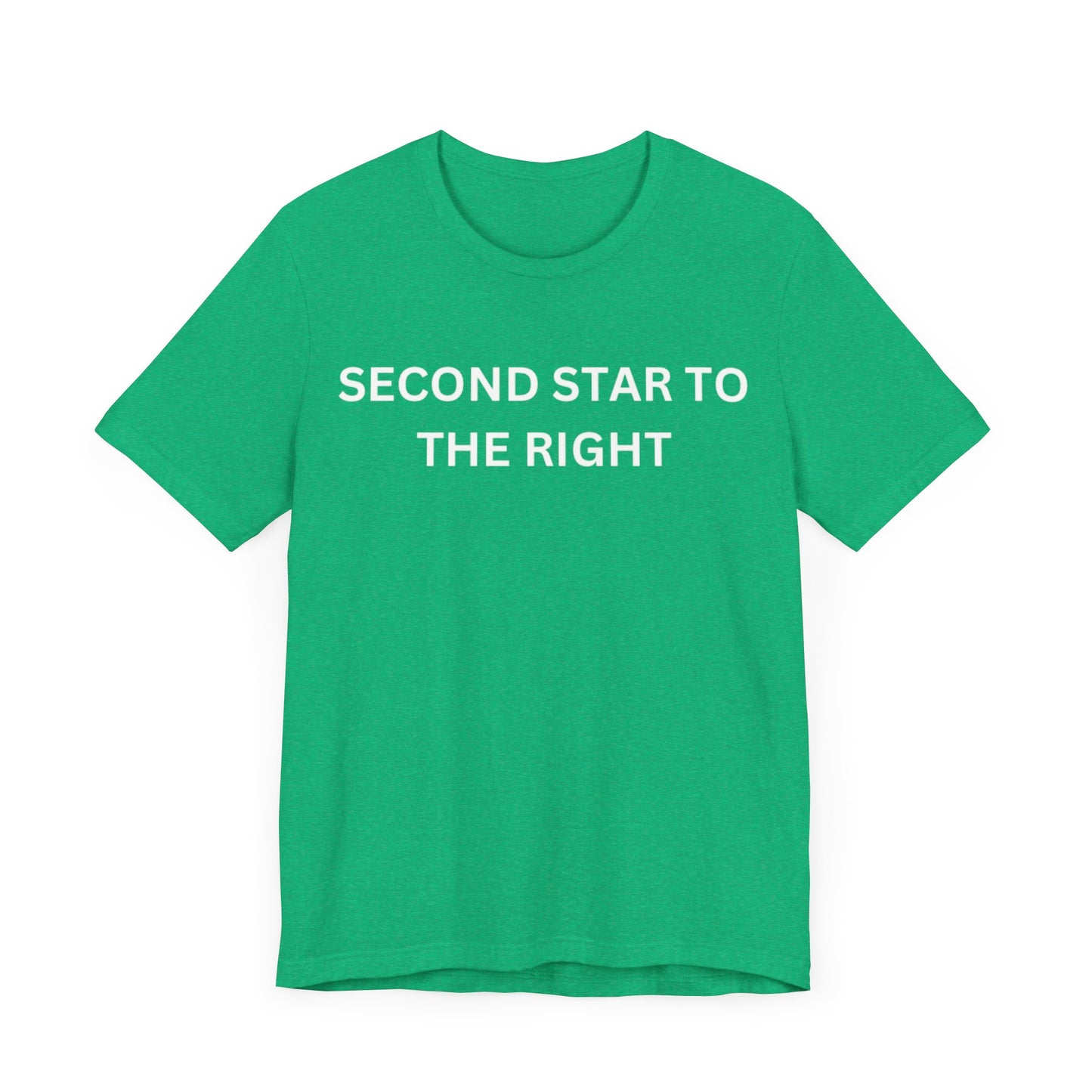 Second Star To The Right Unisex Jersey Short Sleeve Tee