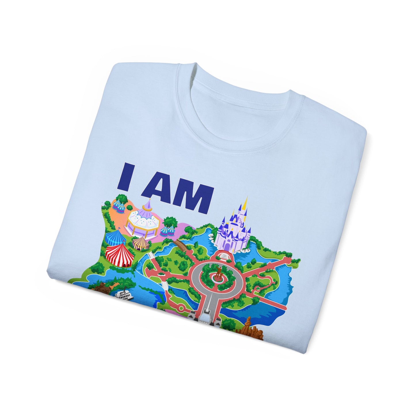 I Am The Map Unisex Graphic Tee