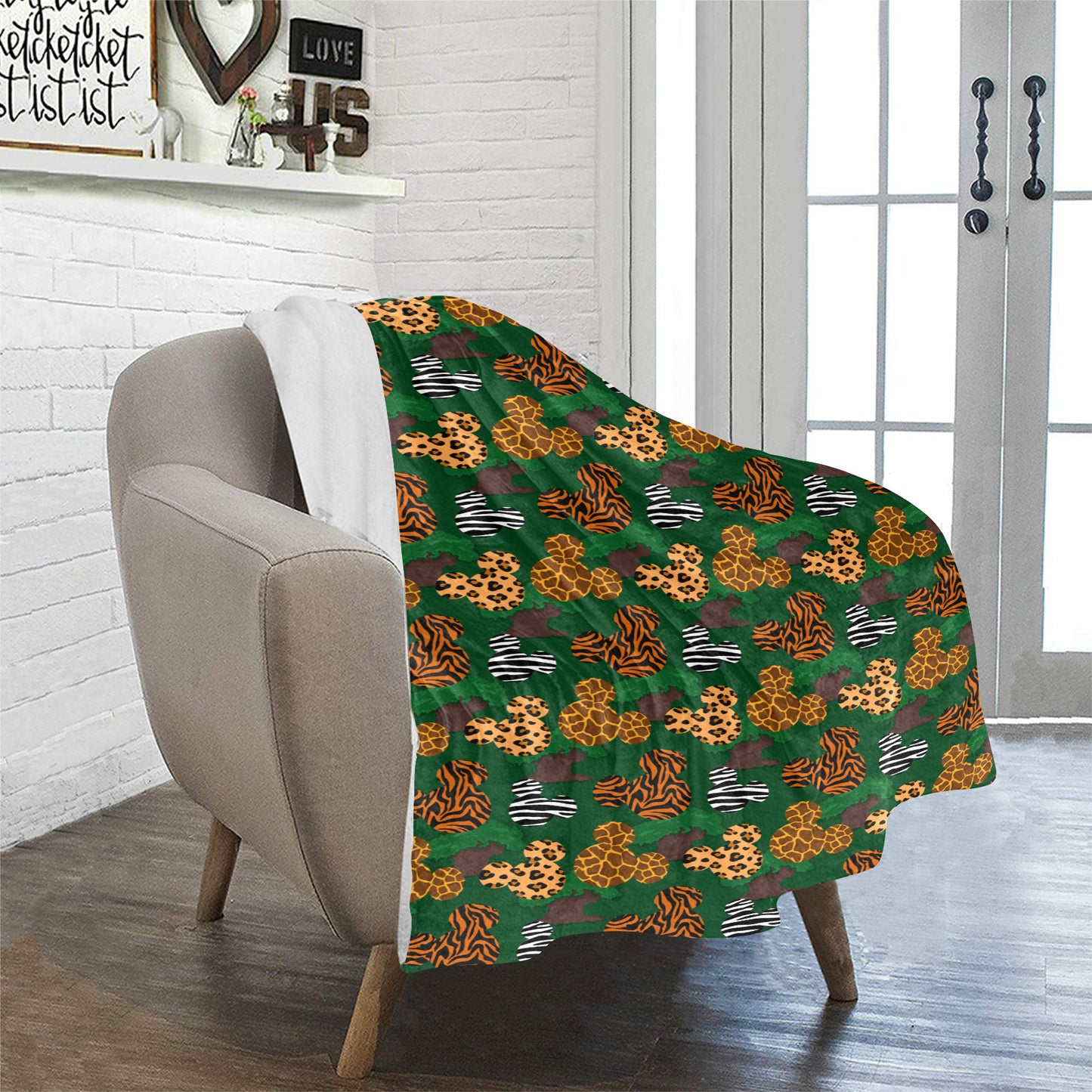 Animal Prints Ultra-Soft Micro Fleece Blanket 32"x48"