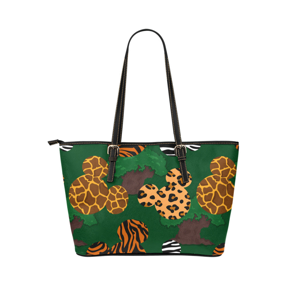 Disney Animal Prints Leather Tote Bag