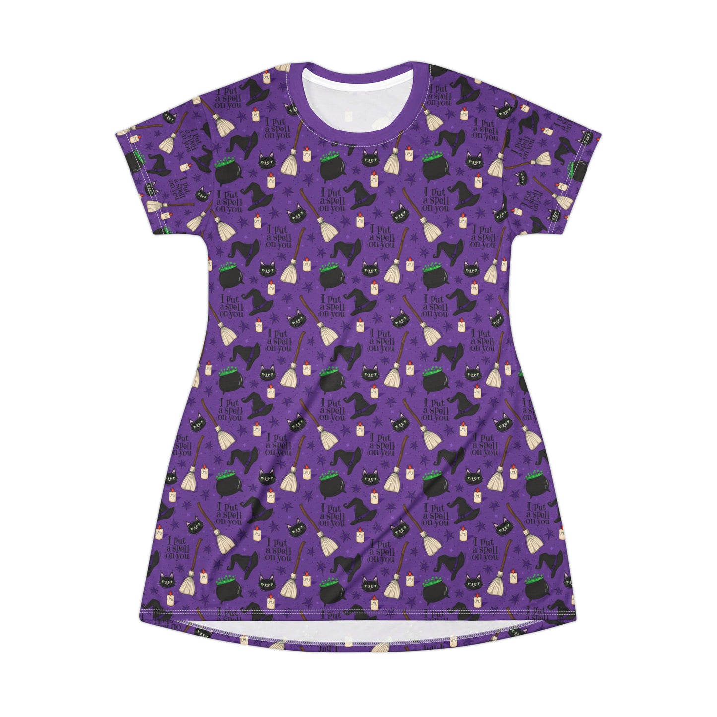 I Put A Spell On You T-Shirt Dress