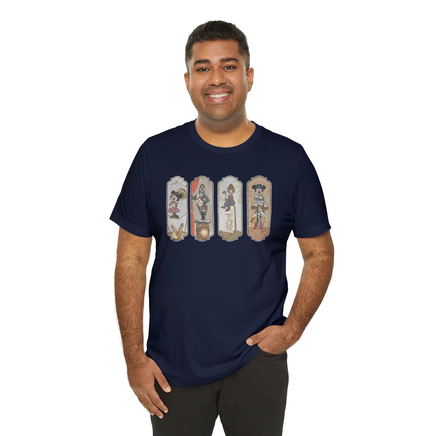 Haunted Mansion Mickey Unisex Graphic Tee - Multiple Colors