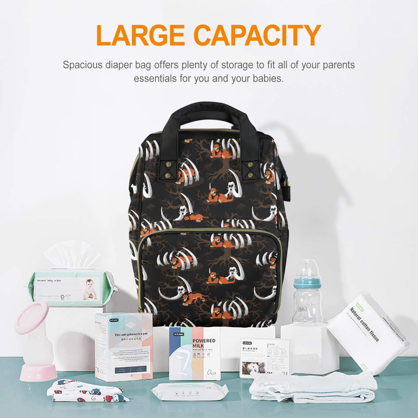 Scar Multi-Function Diaper Bag