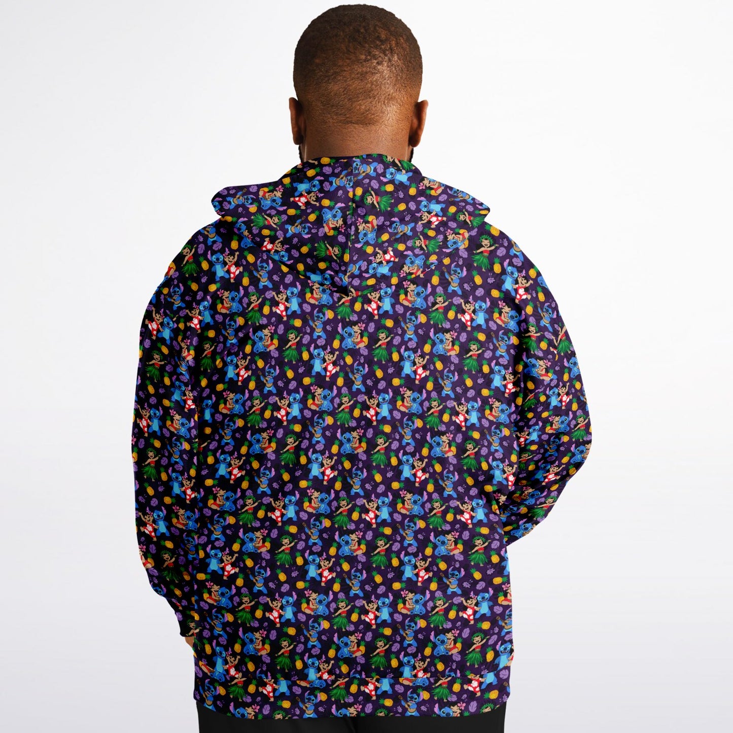 Island Friends Plus-size Unisex Zip Hoodie