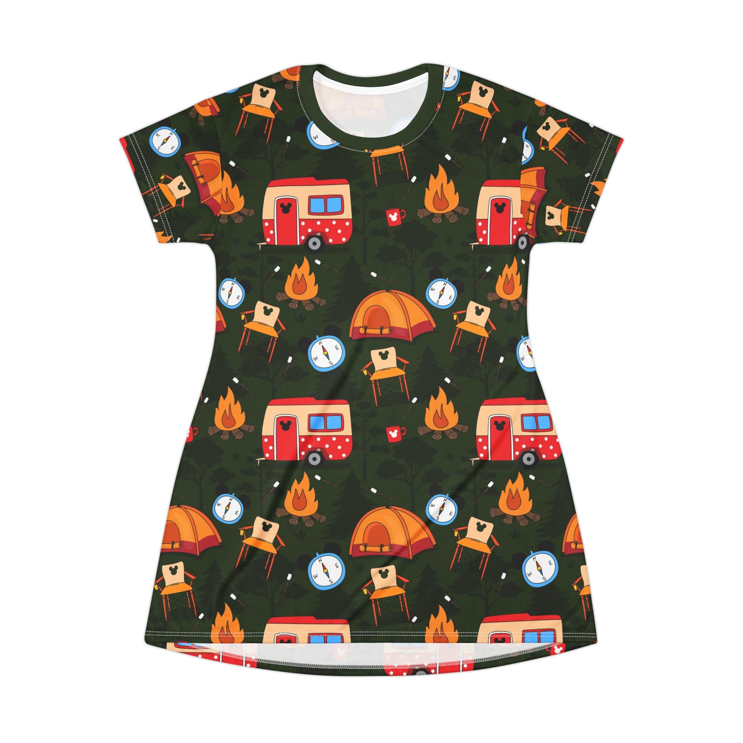 Campground T-Shirt Dress