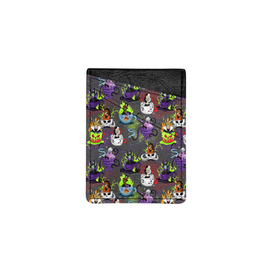 Villain Tea Cups Cell Phone Card Holder