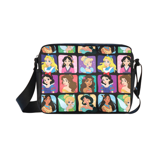 Princess Portraits Classic Cross-body Nylon Bag