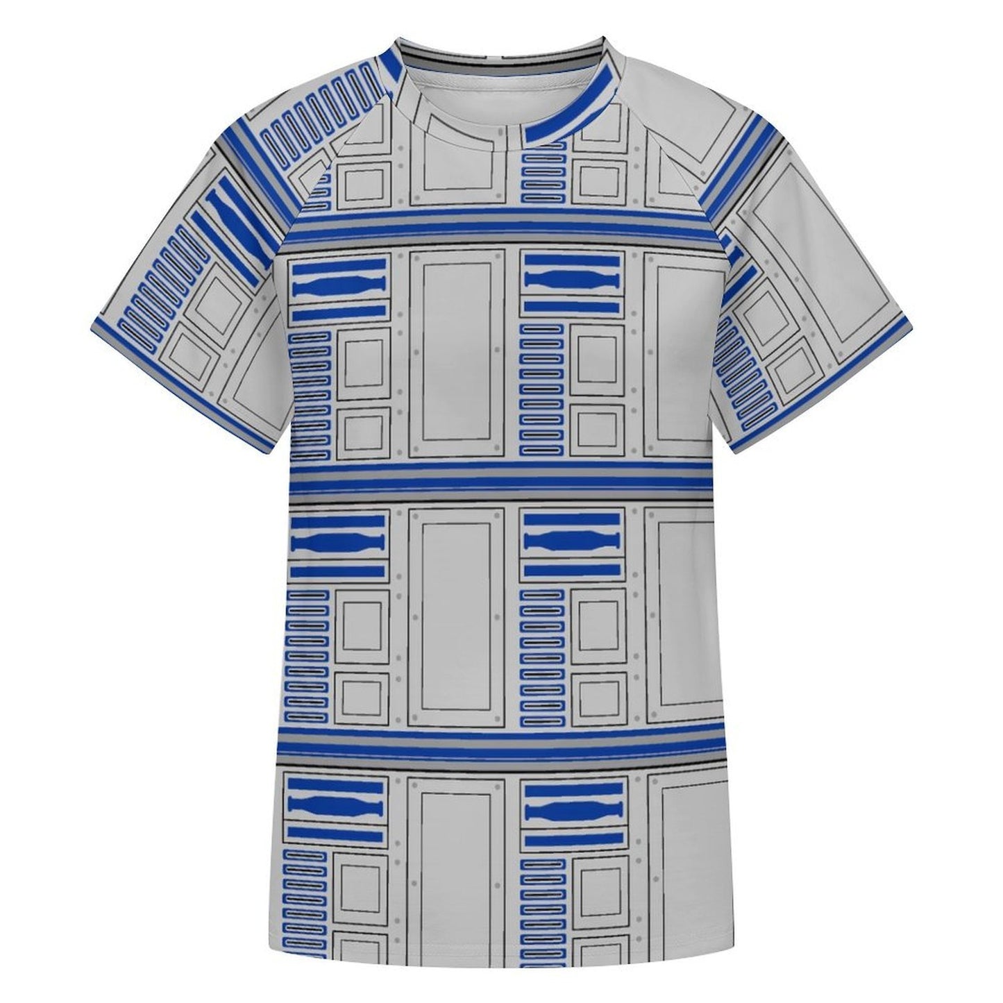 Women's All Over Print Raglan T-Shirt - Ambrie
