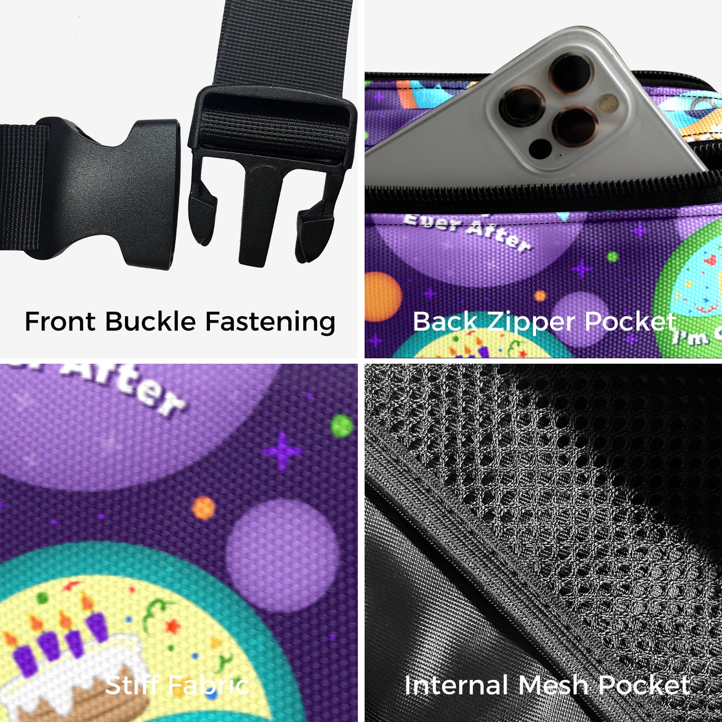 Button Collector Belt Bag