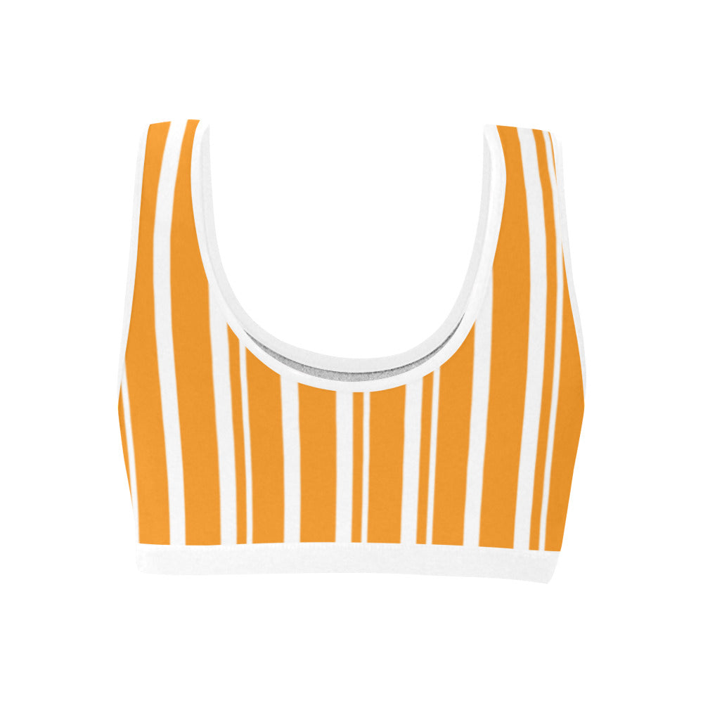 Dapper Dan Yellow Women's Sports Bra