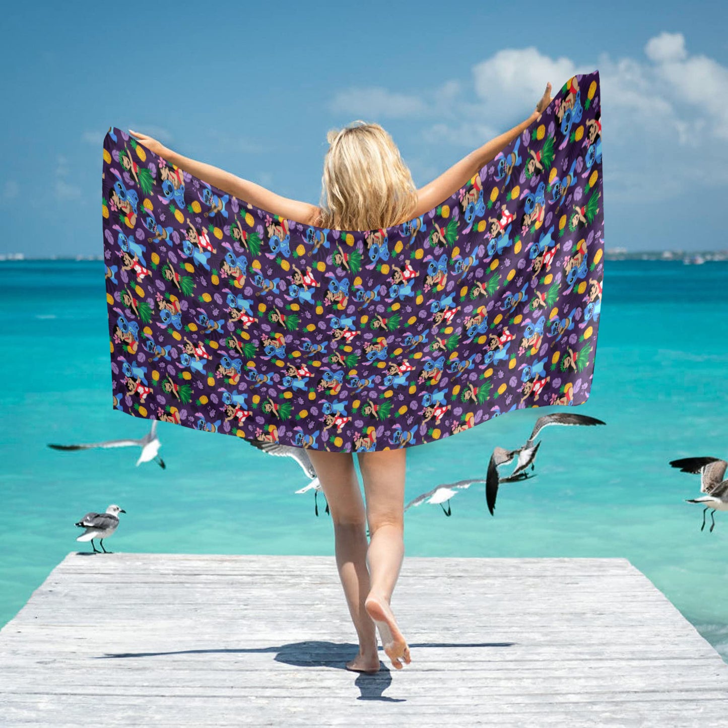 Island Friends Beach Towel