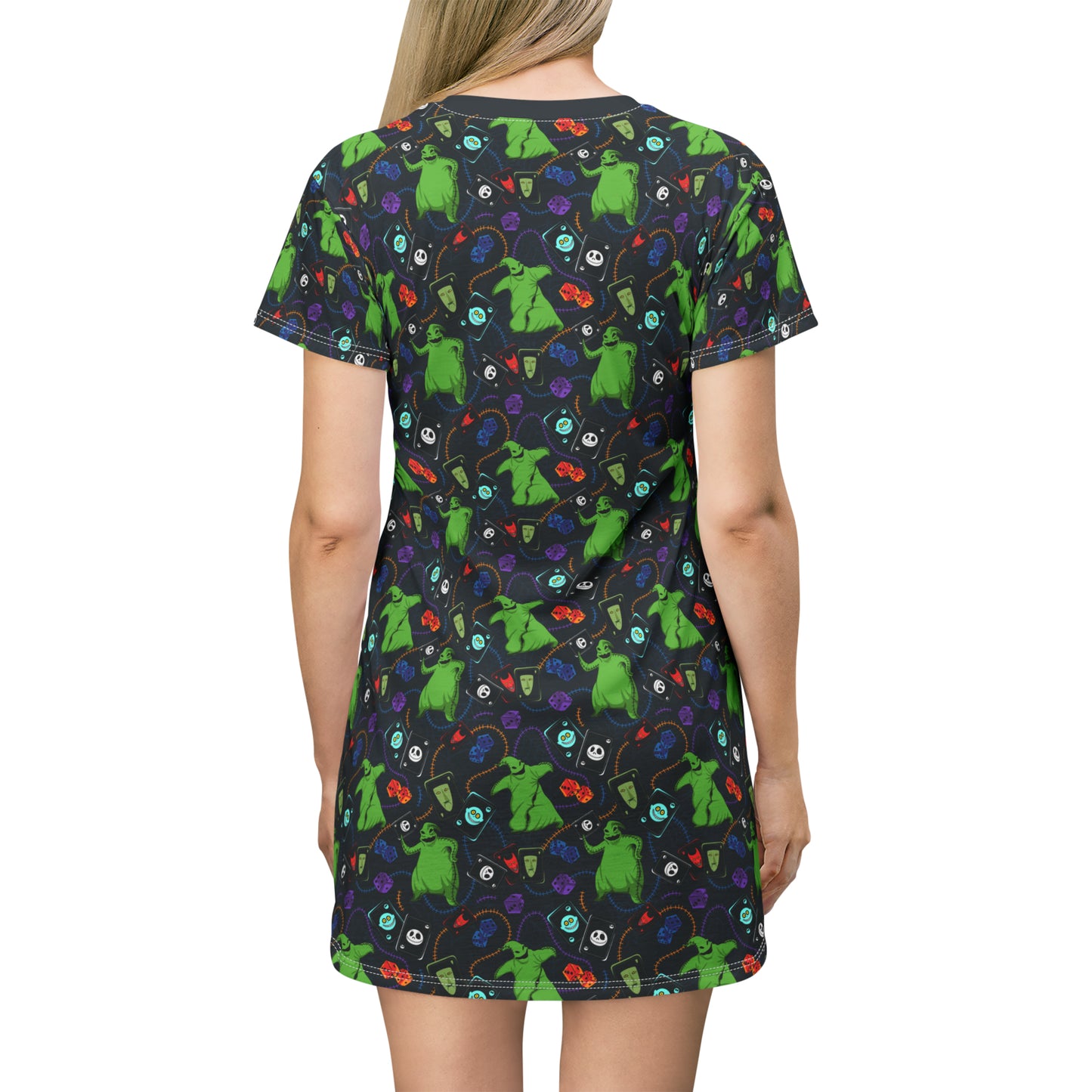 Oogie Cards And Dice T-Shirt Dress