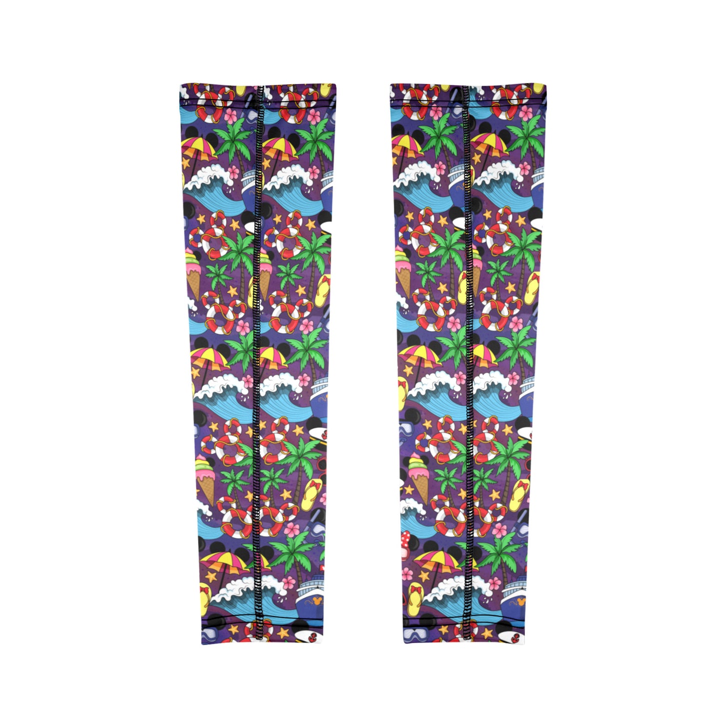 Mickey And Minnie Cruise Arm Sleeves (Set of Two)
