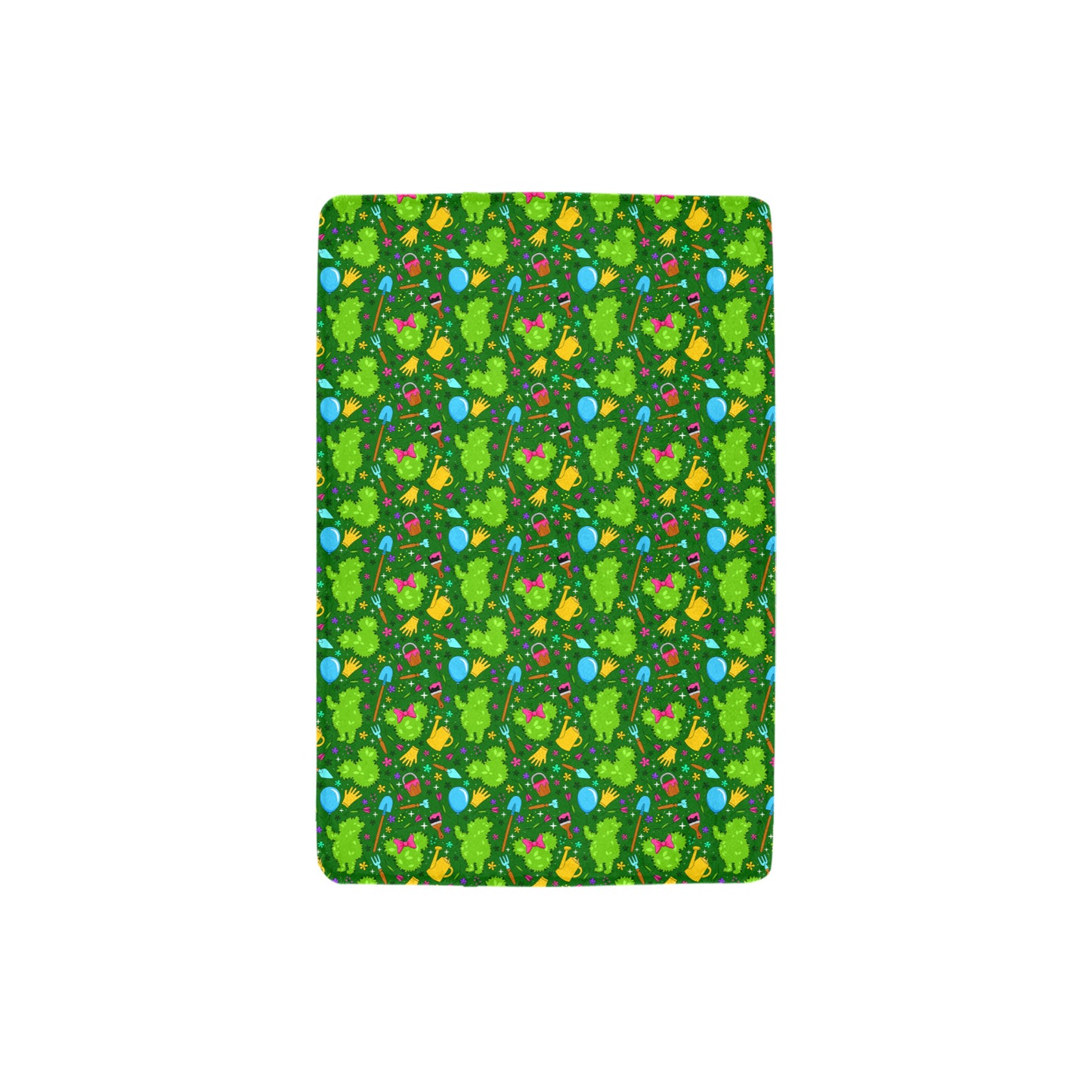 Flower And Garden Ultra-Soft Micro Fleece Blanket 32"x48"