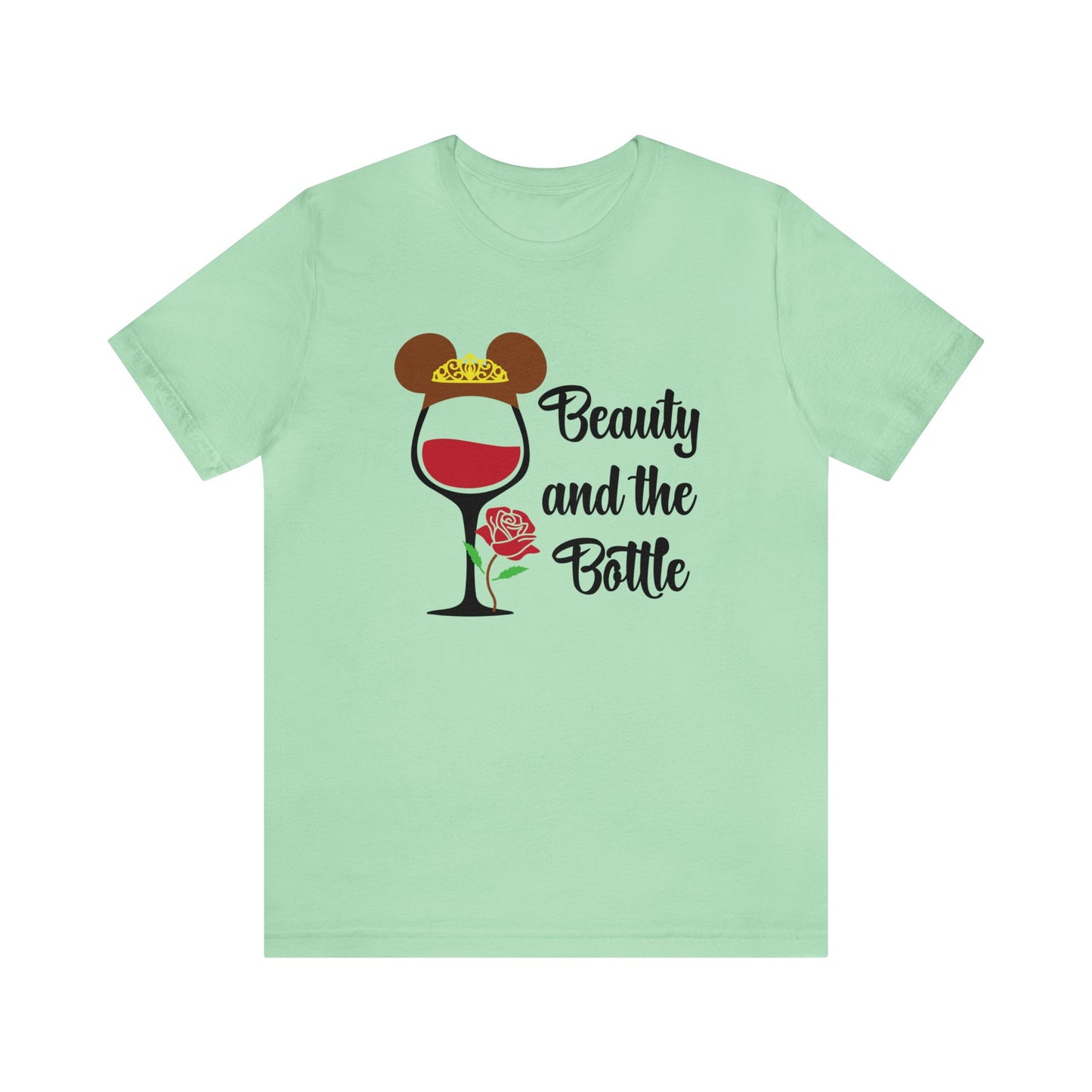 Beauty And The Bottle Unisex Graphic Tee