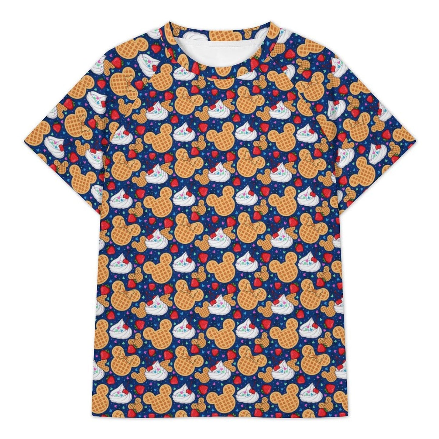 Women's All Over Print Raglan T-Shirt - Ambrie