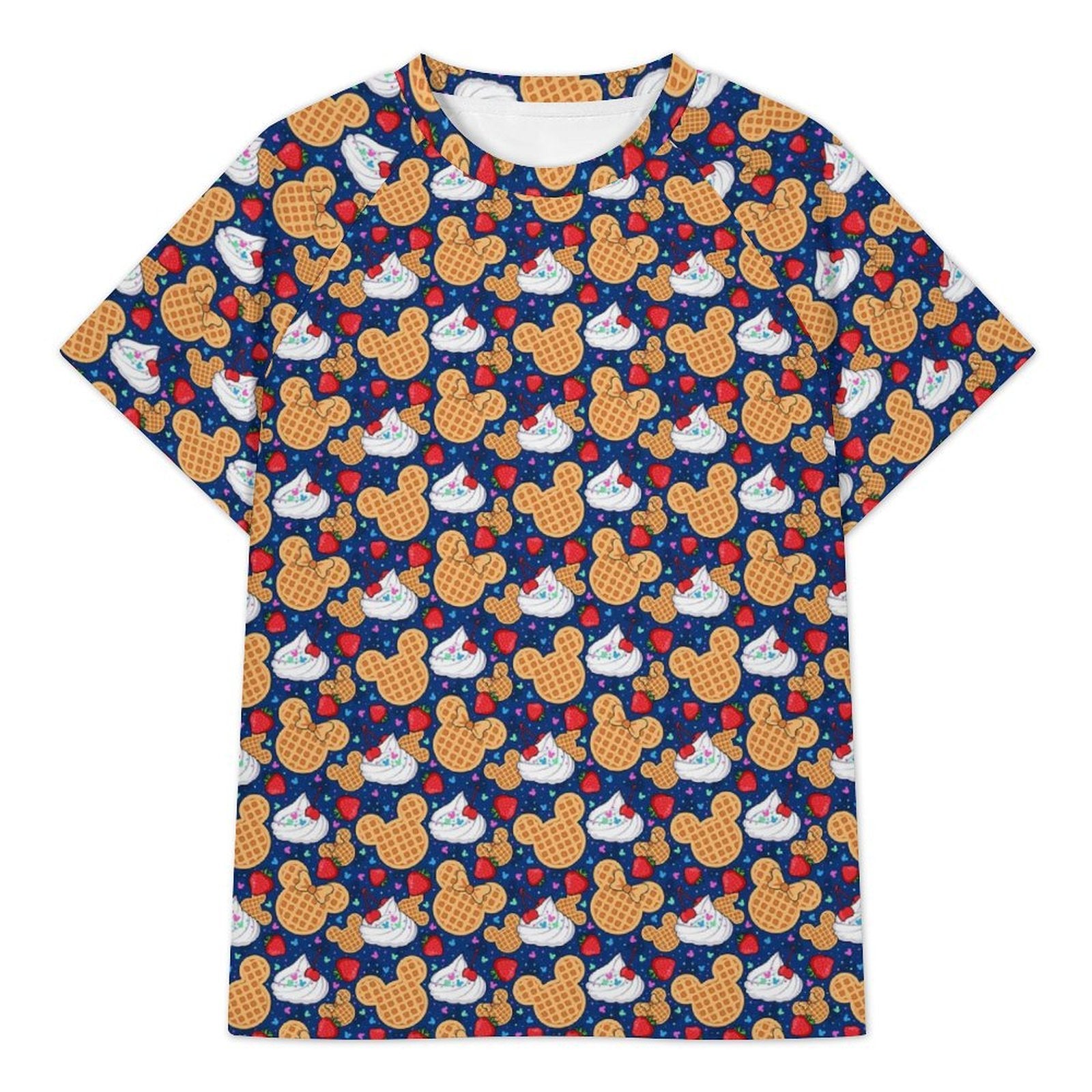 Women's All Over Print Raglan T-Shirt - Ambrie