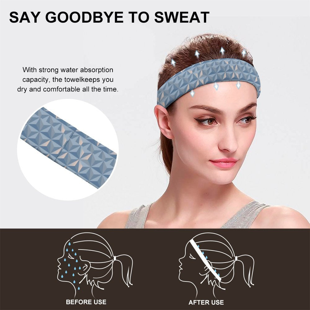 World Traveler Sports Sweat Headband