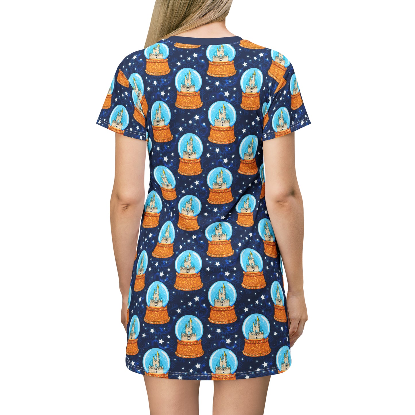 Snow Globes T-Shirt Dress