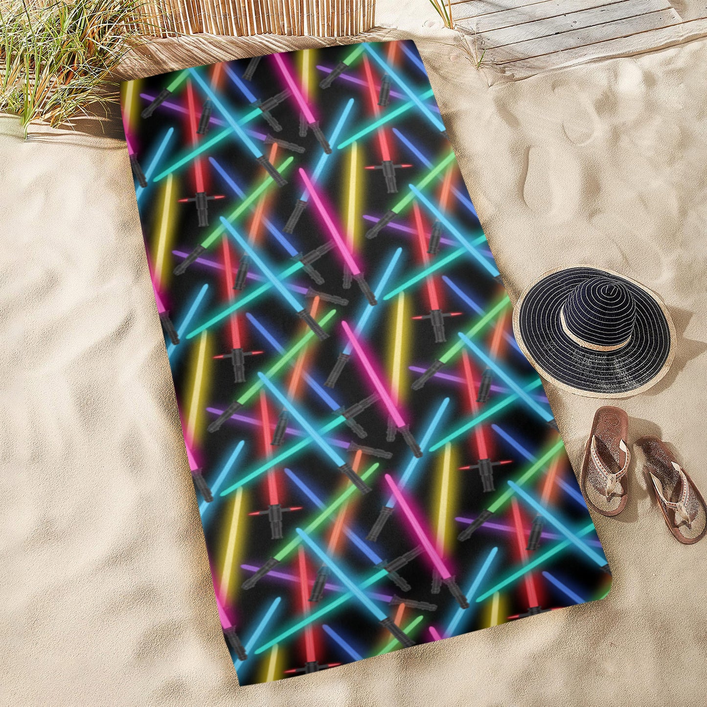 Use The Force Beach Towel