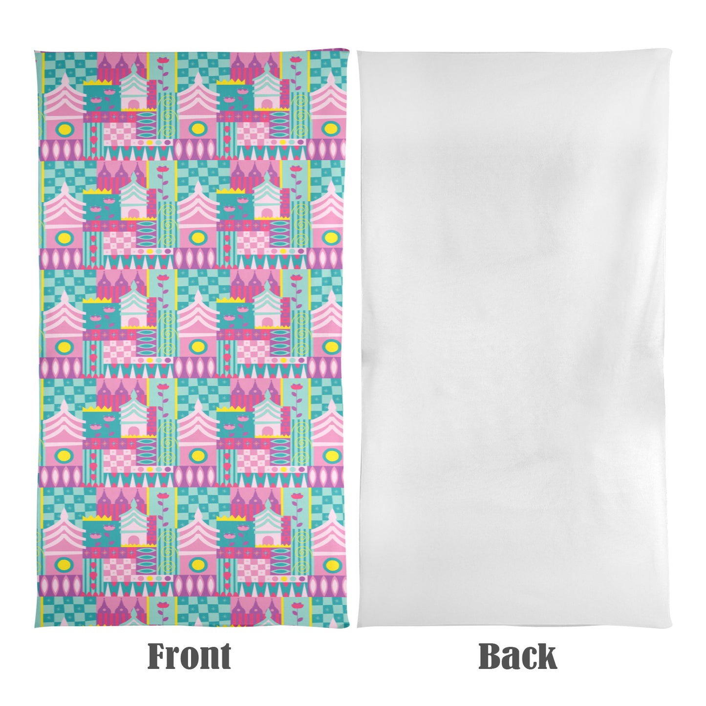 Small World Beach Towel
