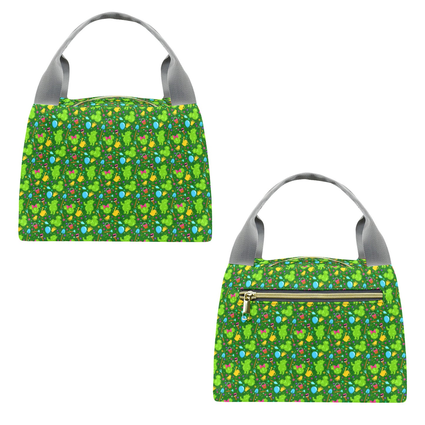 Flower And Garden Portable Lunch Bag