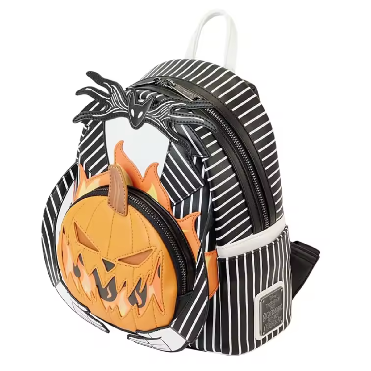 The Nightmare Before Christmas - Jack Pumpkin Glow Head Mini Backpack