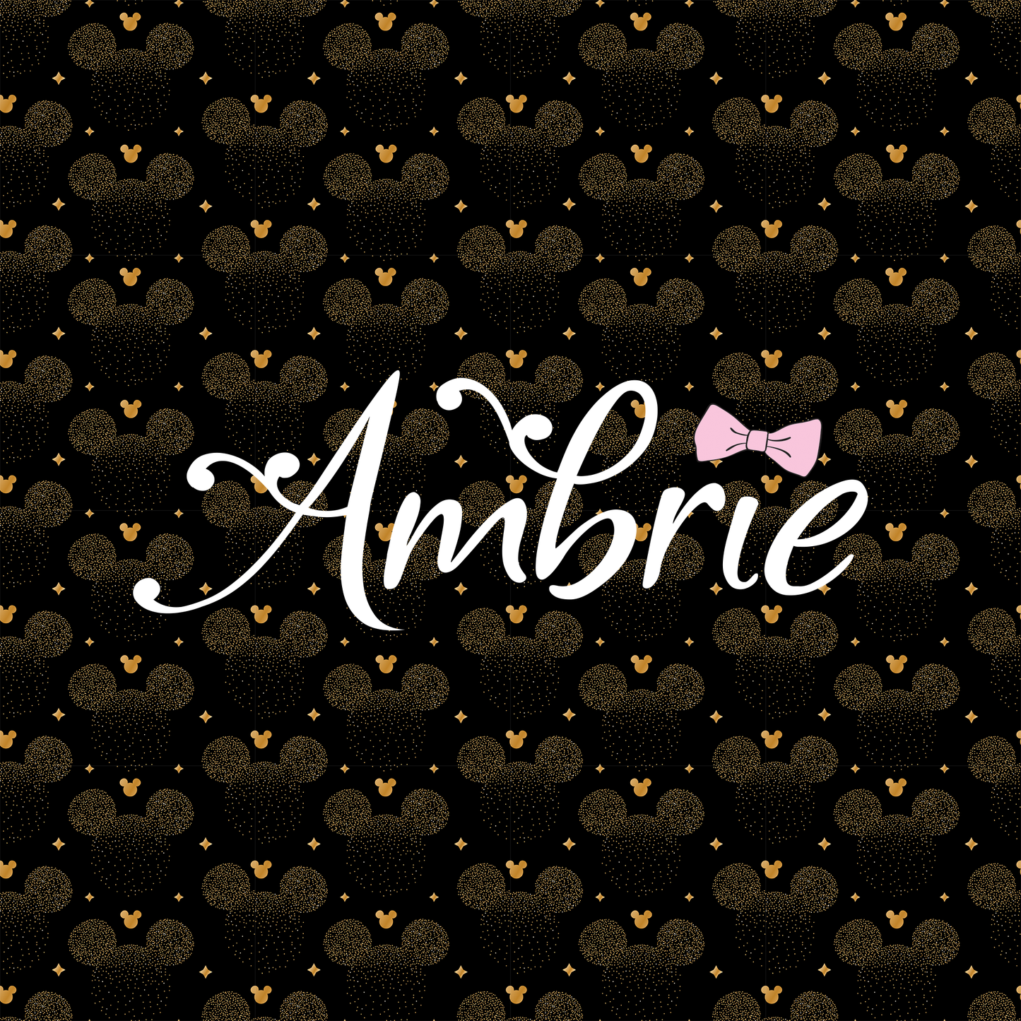 Glittery Mickey Seamless Pattern, Magical Cartoon Seamless pattern, Fabric Sublimation