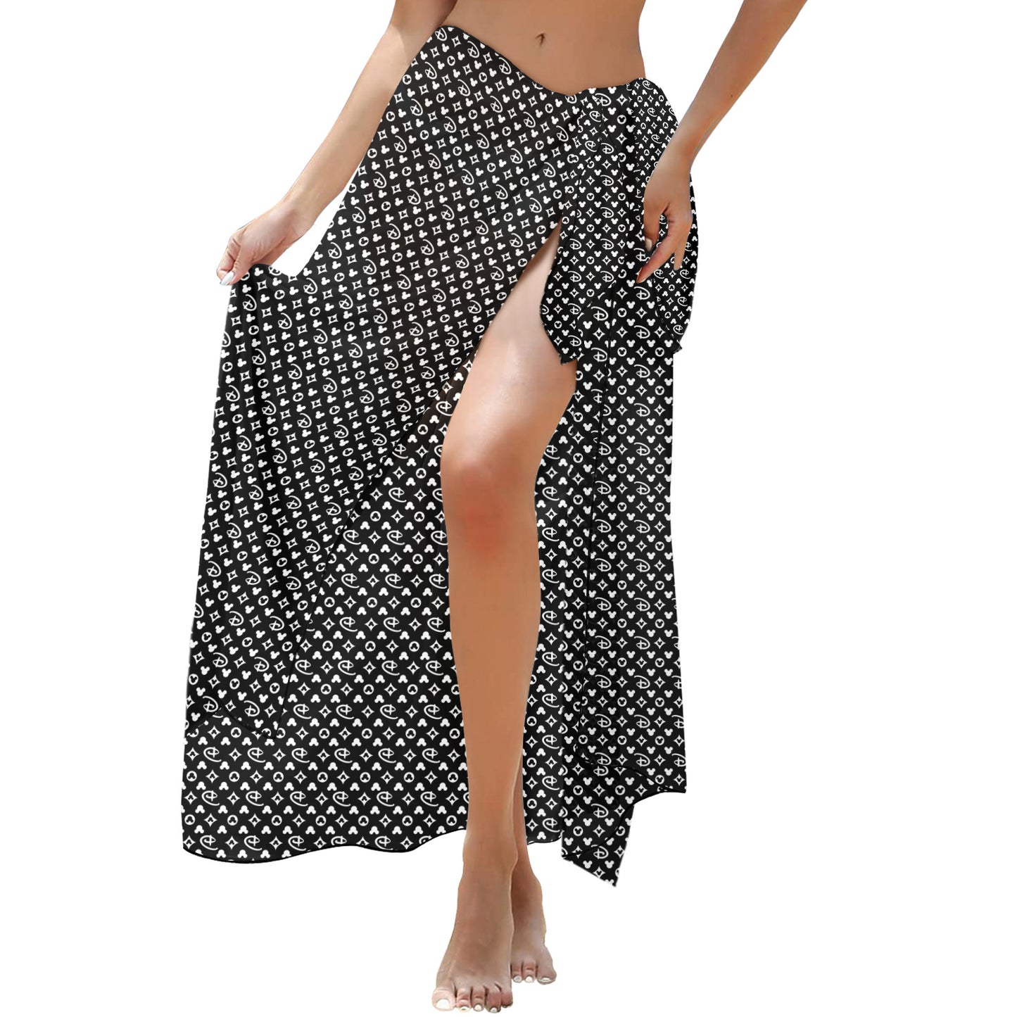 Designer Long Beach Sarong Wrap