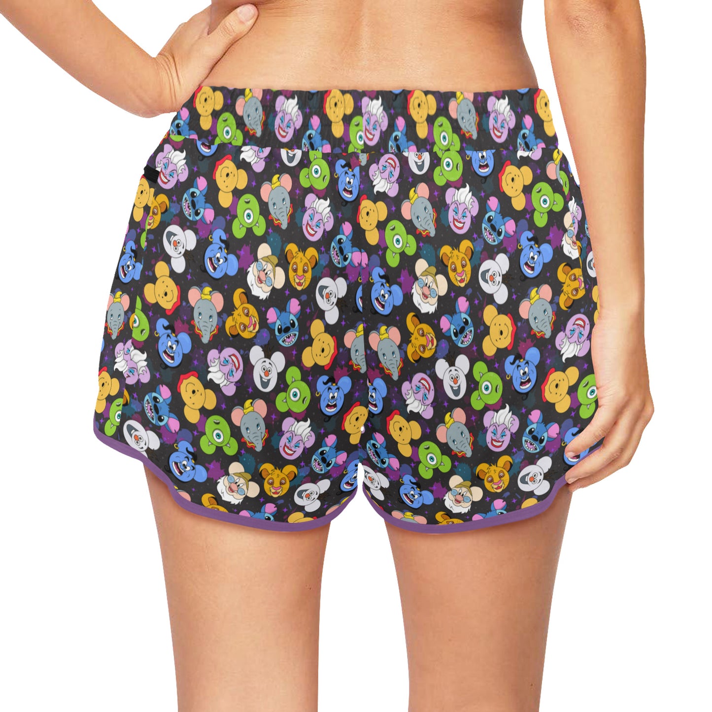 The Magical Gang Women's Athletic Sports Shorts