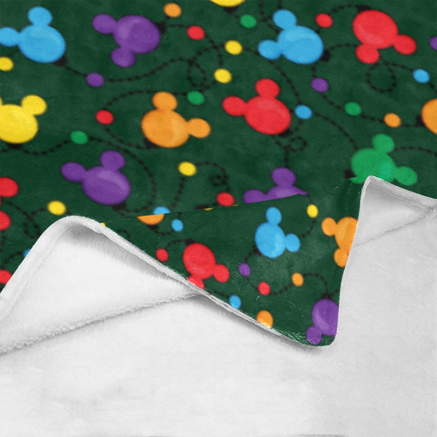 Christmas Lights Ultra-Soft Micro Fleece Blanket 32"x48"