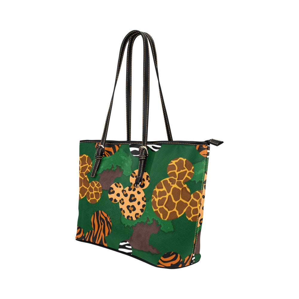 Disney Animal Prints Leather Tote Bag