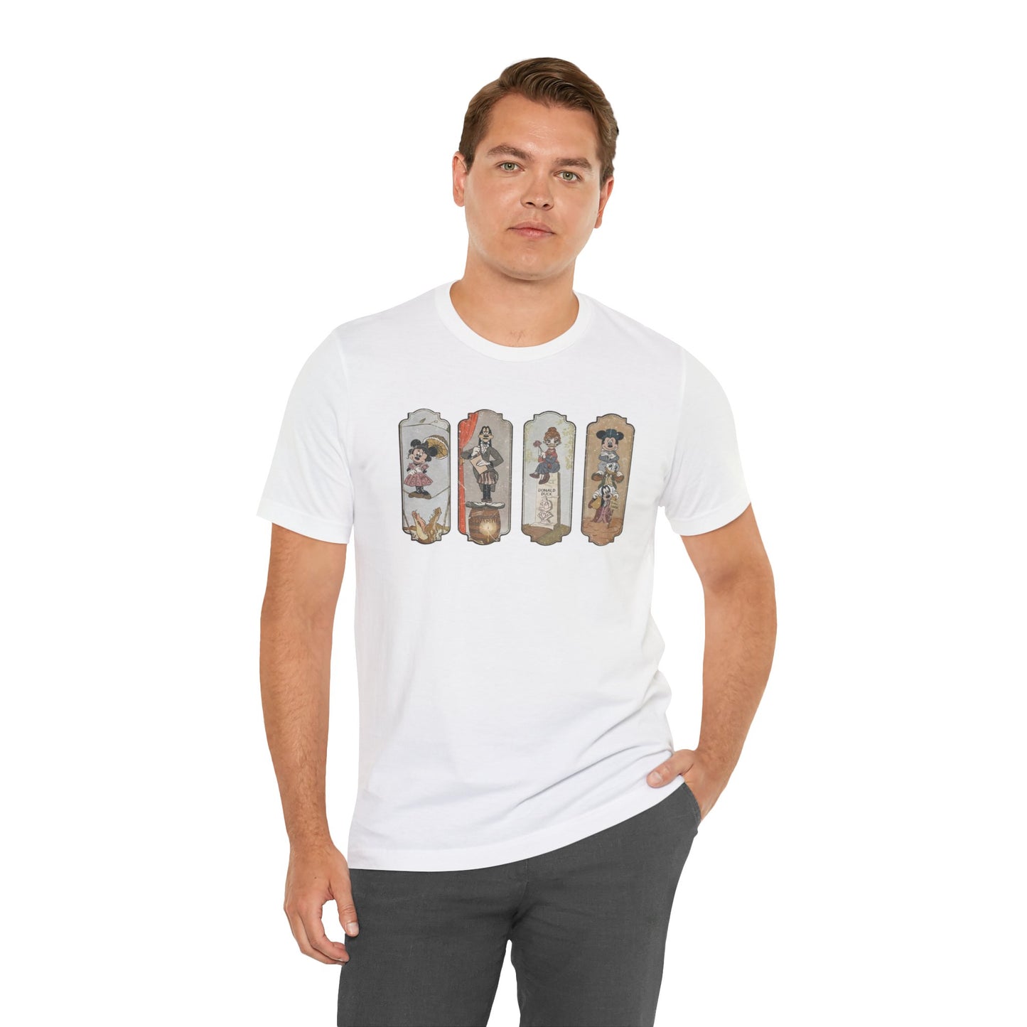 Haunted Mansion Mickey Unisex Graphic Tee - Multiple Colors