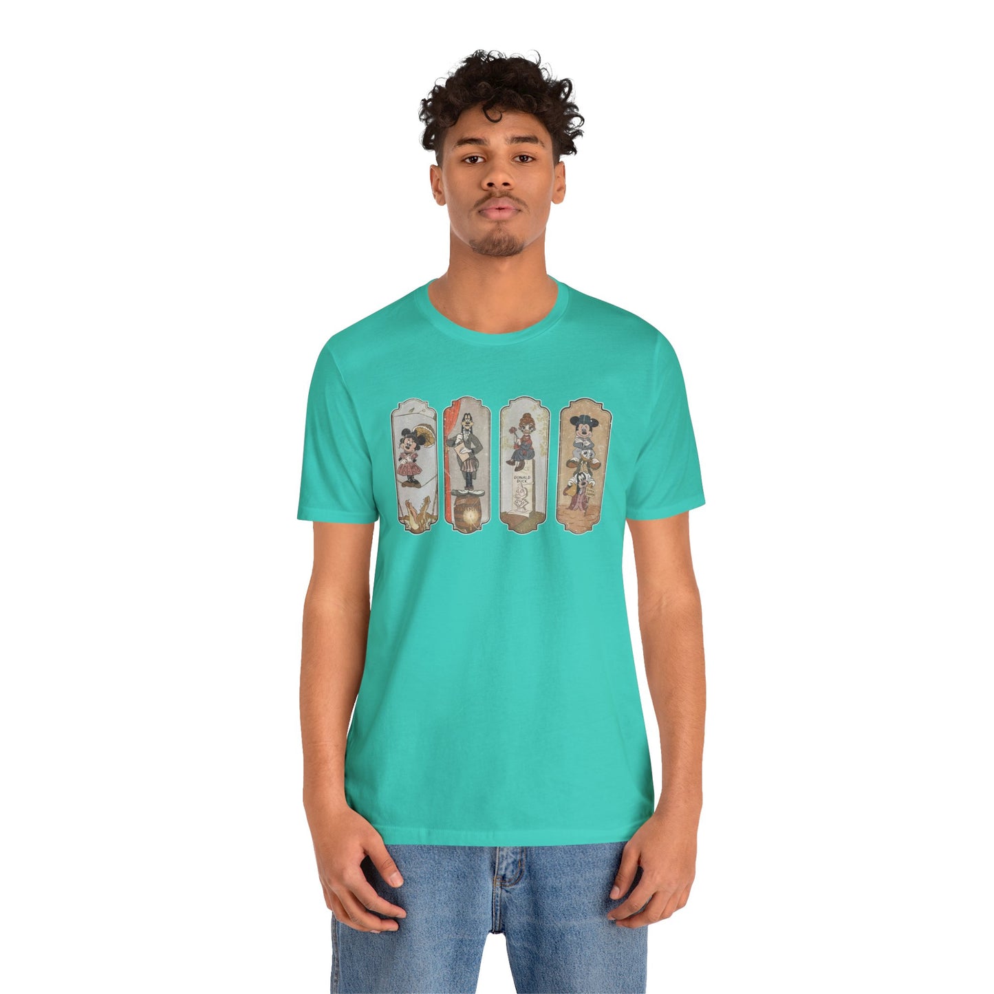 Haunted Mansion Mickey Unisex Graphic Tee - Multiple Colors