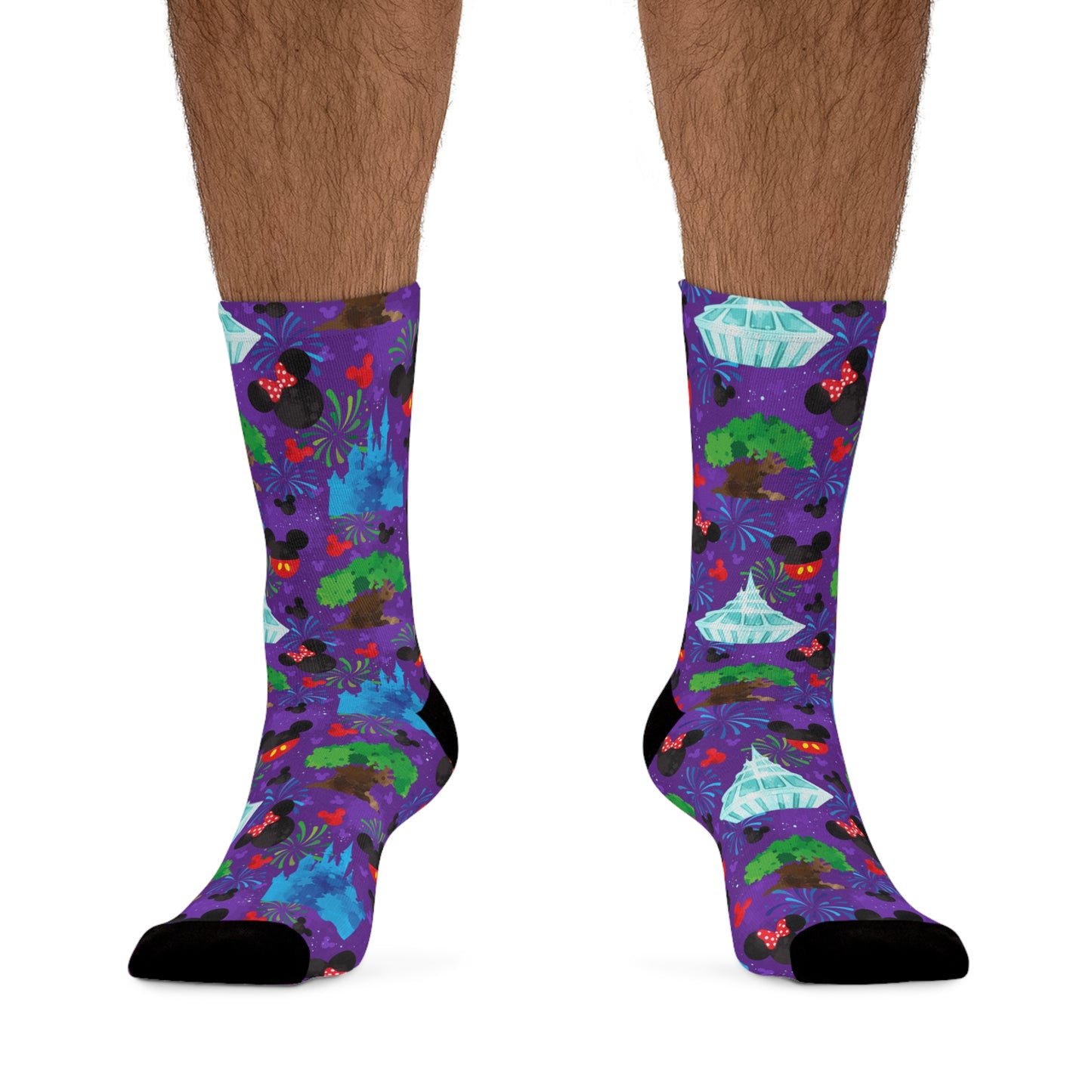 Park Hopper Fireworks Socks