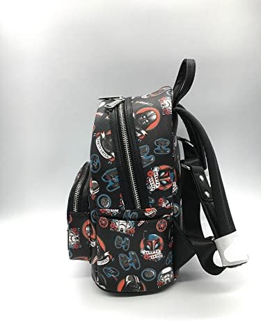 Loungefly Disney Star Wars Darkside Tattoo All Over Print Mini Bag