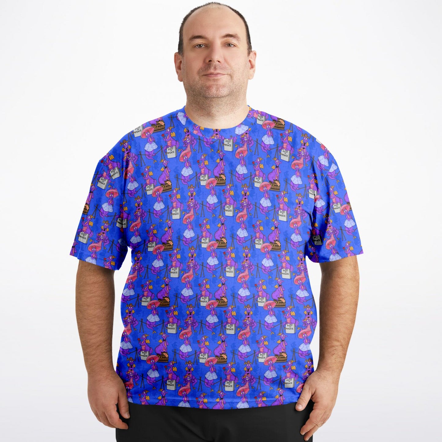 Haunted Mansion Figment Unisex Plus-size T-Shirt