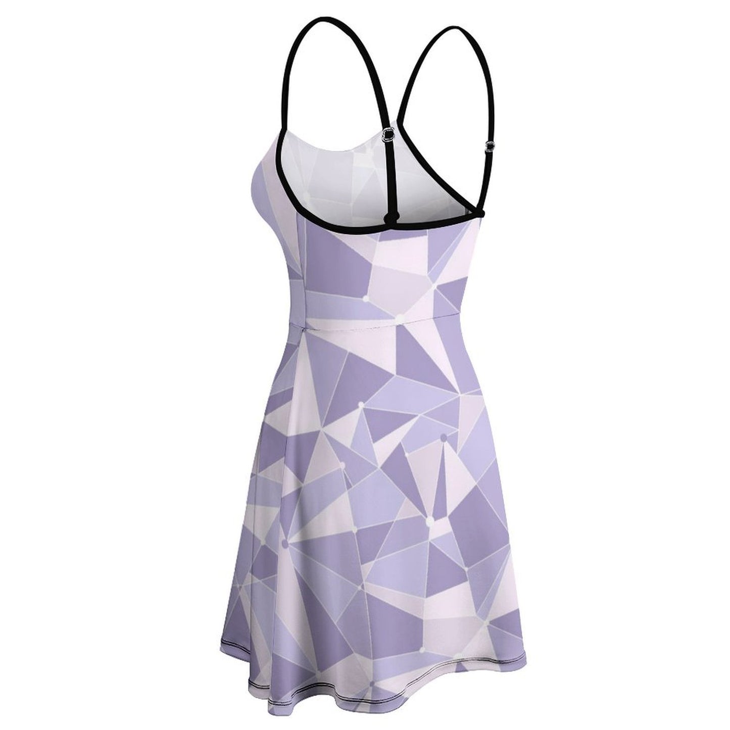 Purple Wall Women’s Sling Short Dress - Ambrie