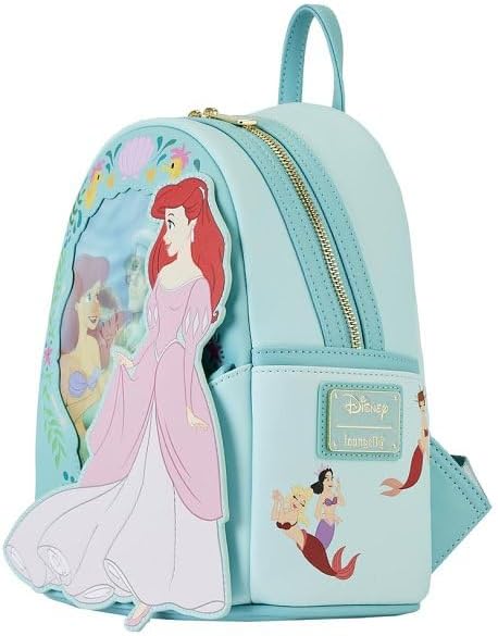 Disney The Little Mermaid Ariel Princess Lenticular Mini Backpack