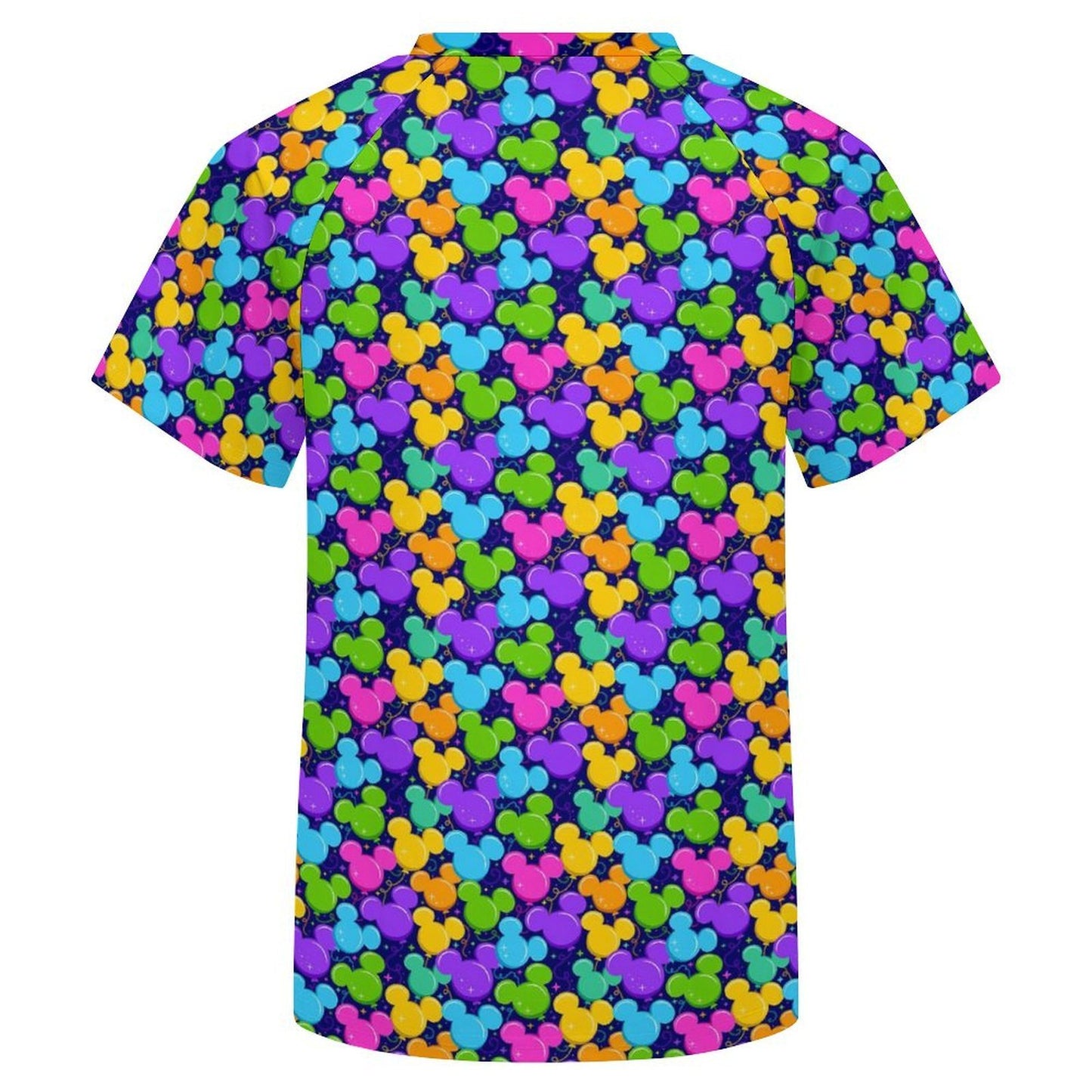 Women's All Over Print Raglan T-Shirt - Ambrie