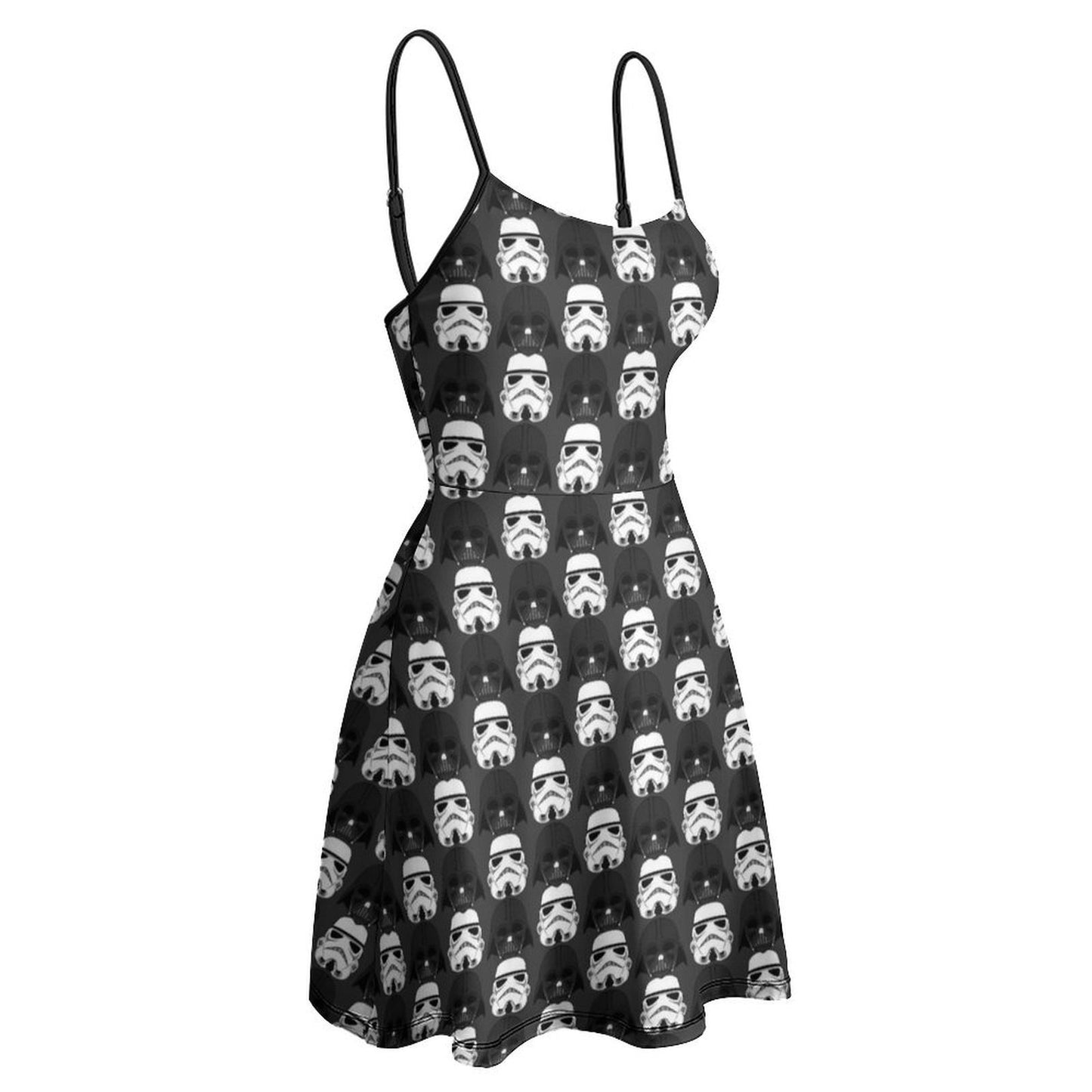 Dark Side Women’s Sling Short Dress - Ambrie