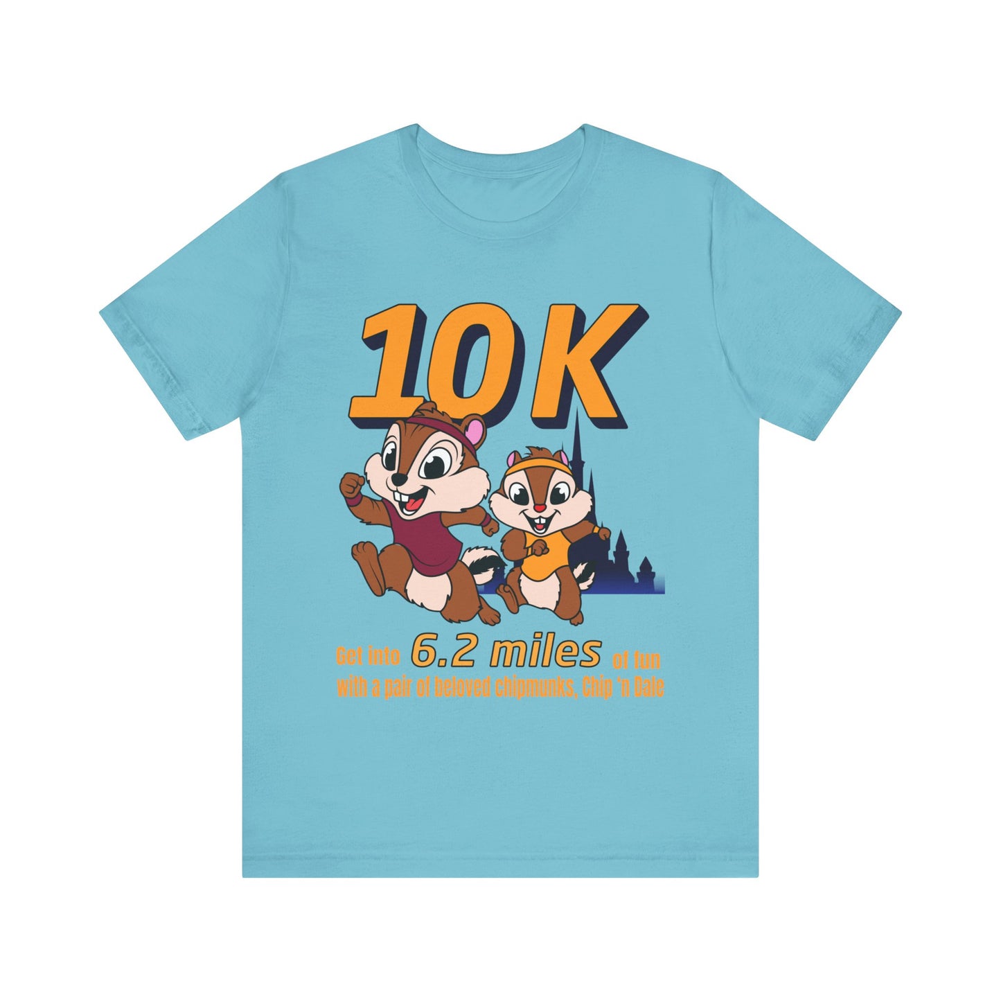 Chip And Dale 10K Unisex Graphic Tee