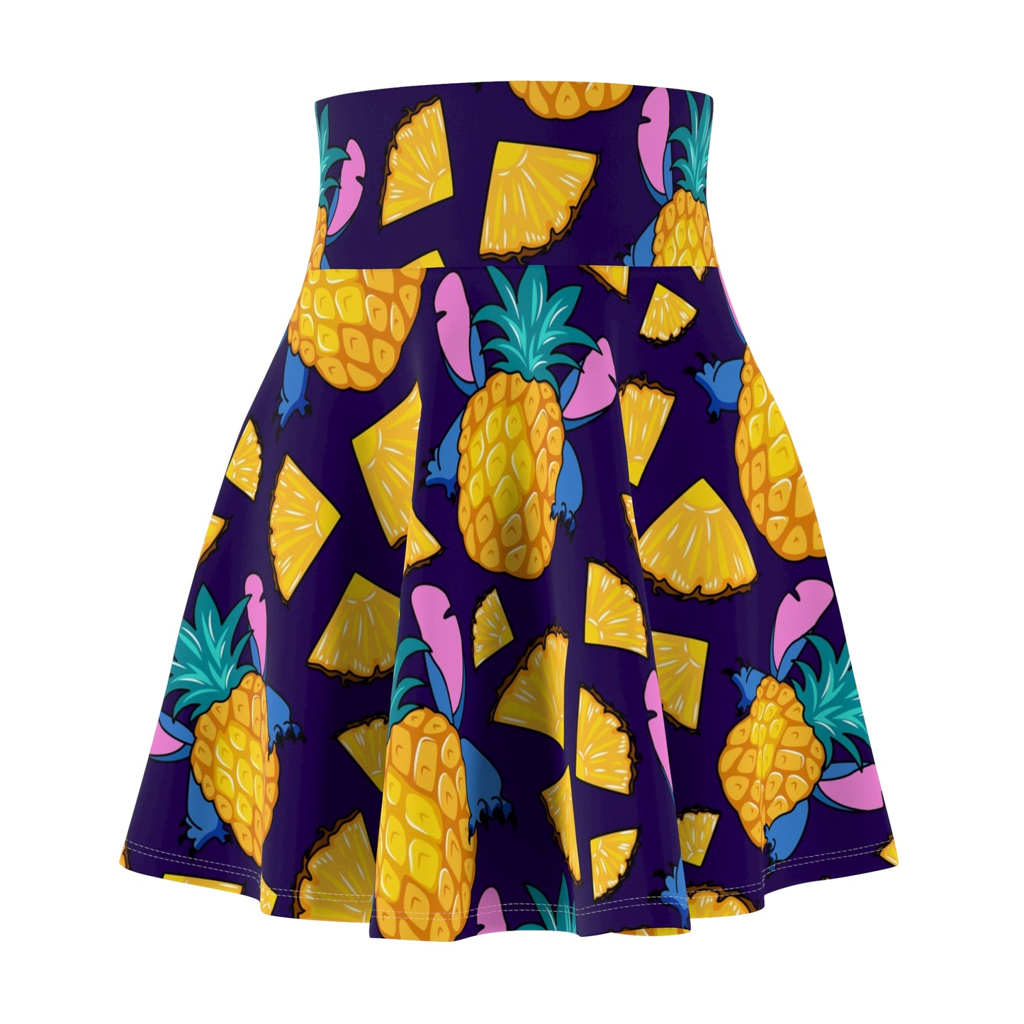 Pineapple 626 Women's Skater Skirt