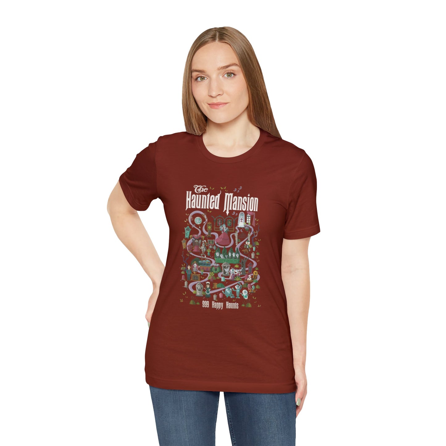 Haunted Mansion Unisex Graphic Tee - Multiple Colors